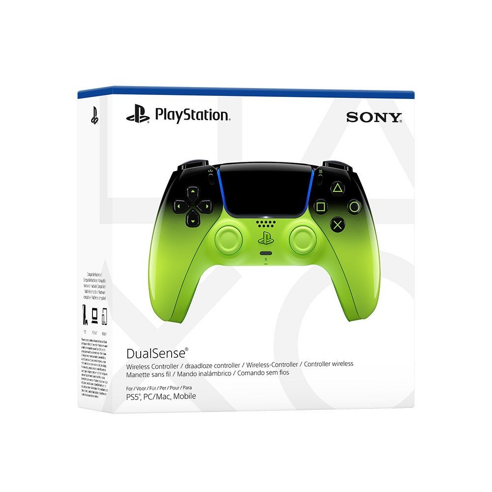 PS5 Dualsense Wireless Controller Remix Green
