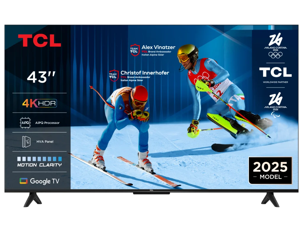 TCL 43" V6C 4K Google TV